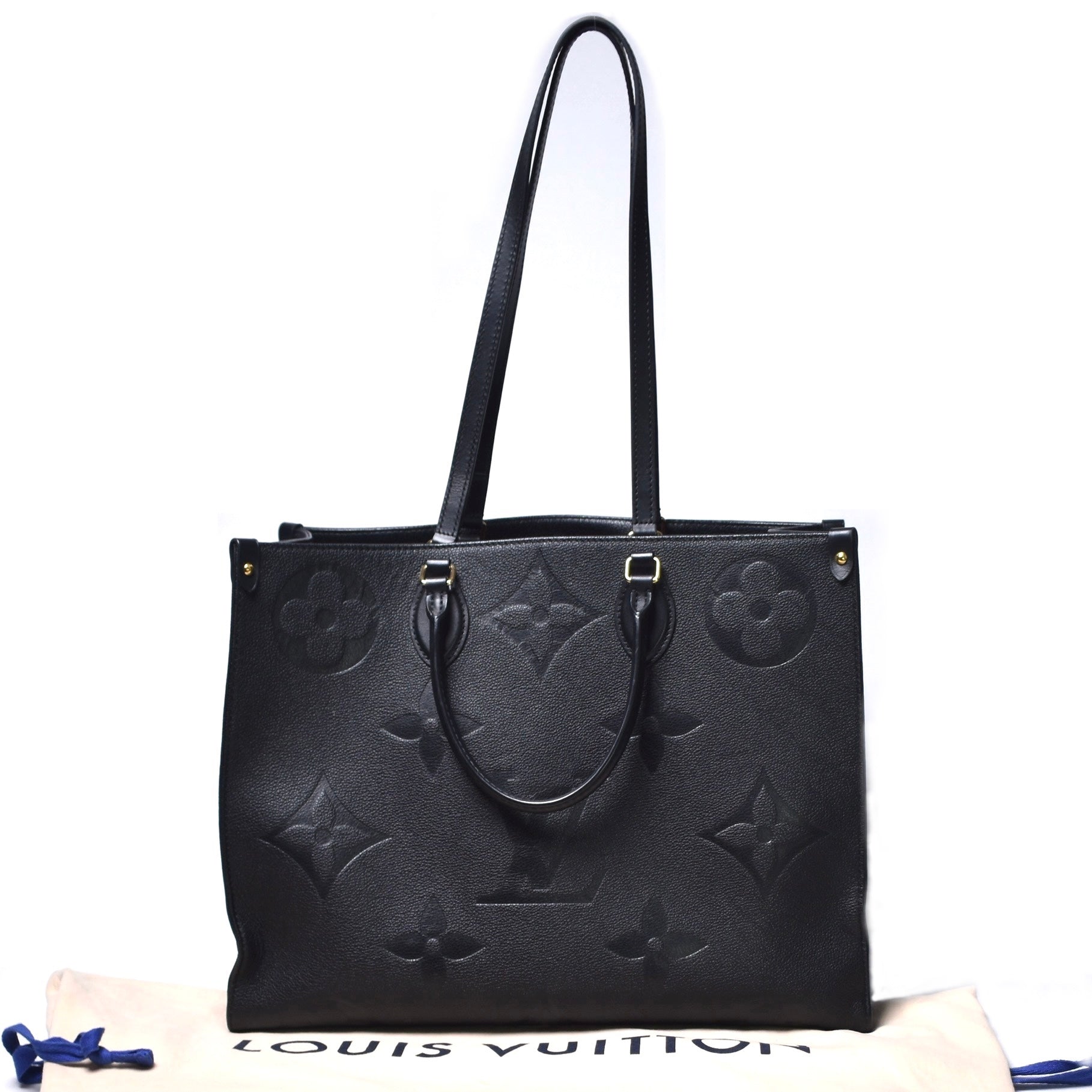 Louis Vuitton On The Go Tote MM Black