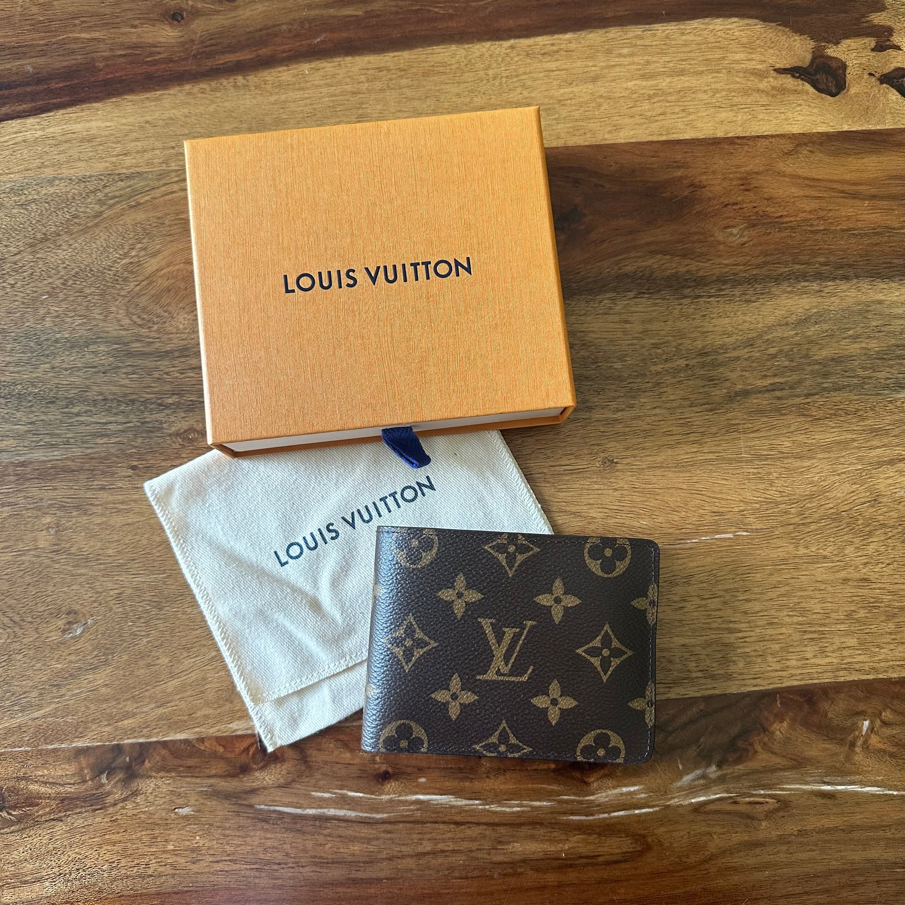 Louis Vuitton Multiple Wallet Monogram Canvas For Men, Men's