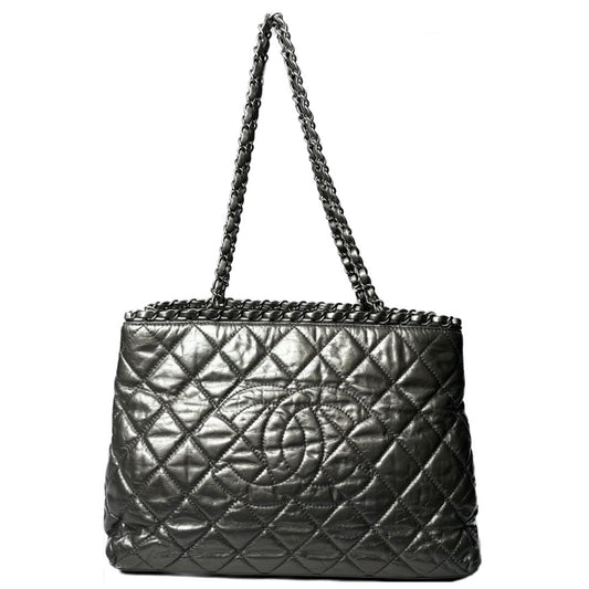 Chanel Chain Me Quilted Leather Tote