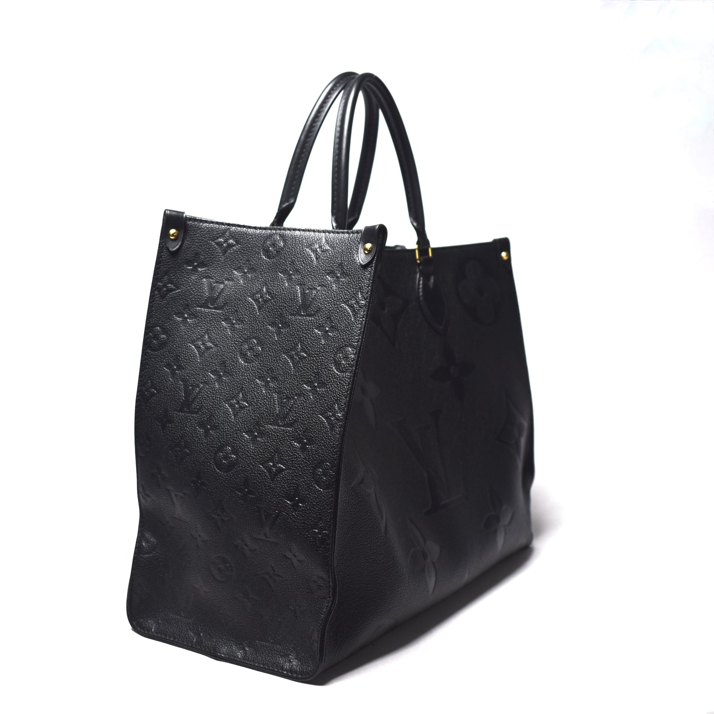 Louis Vuitton Onthego GM Tote Bag Monogram Empreinte Shoulder Purse Auth LV  New
