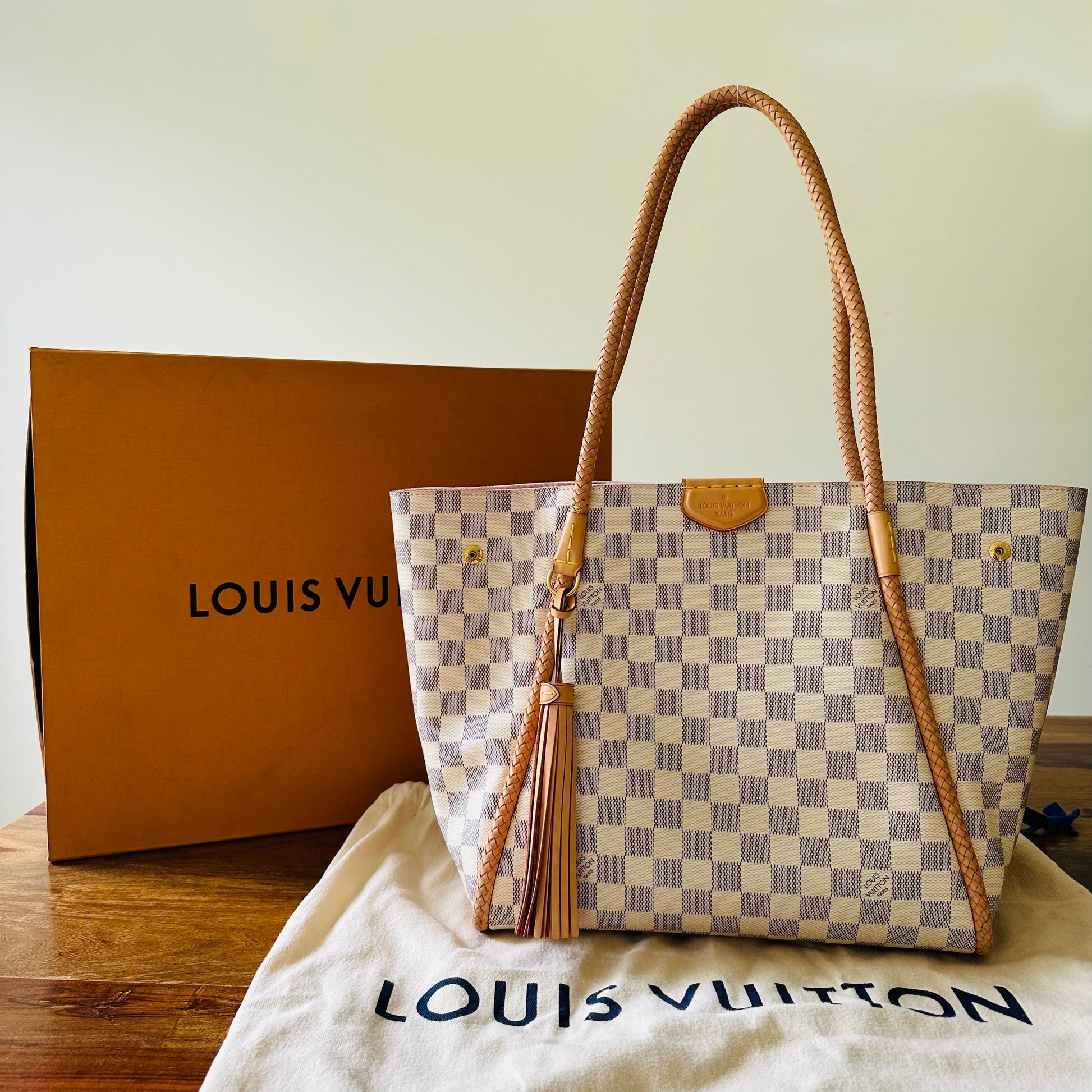 Louis Vuitton Damier Azur Propriano - Neutrals Totes, Handbags