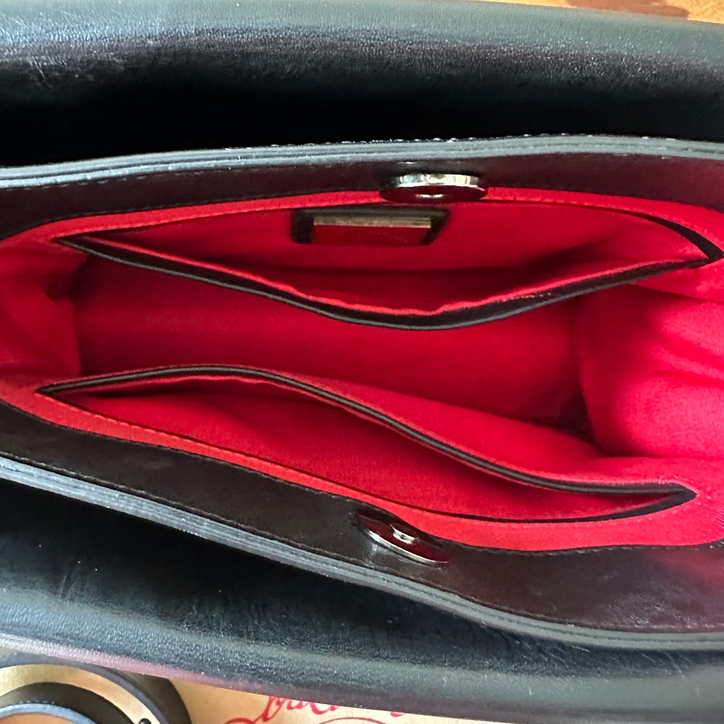 Christian Louboutin Textured Leather Passage Bag