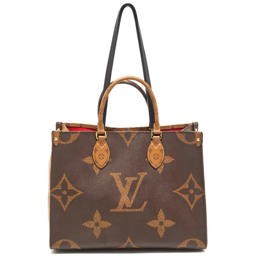 Louis Vuitton Reverse Monogram Canvas Gaint OntheGo MM Bag