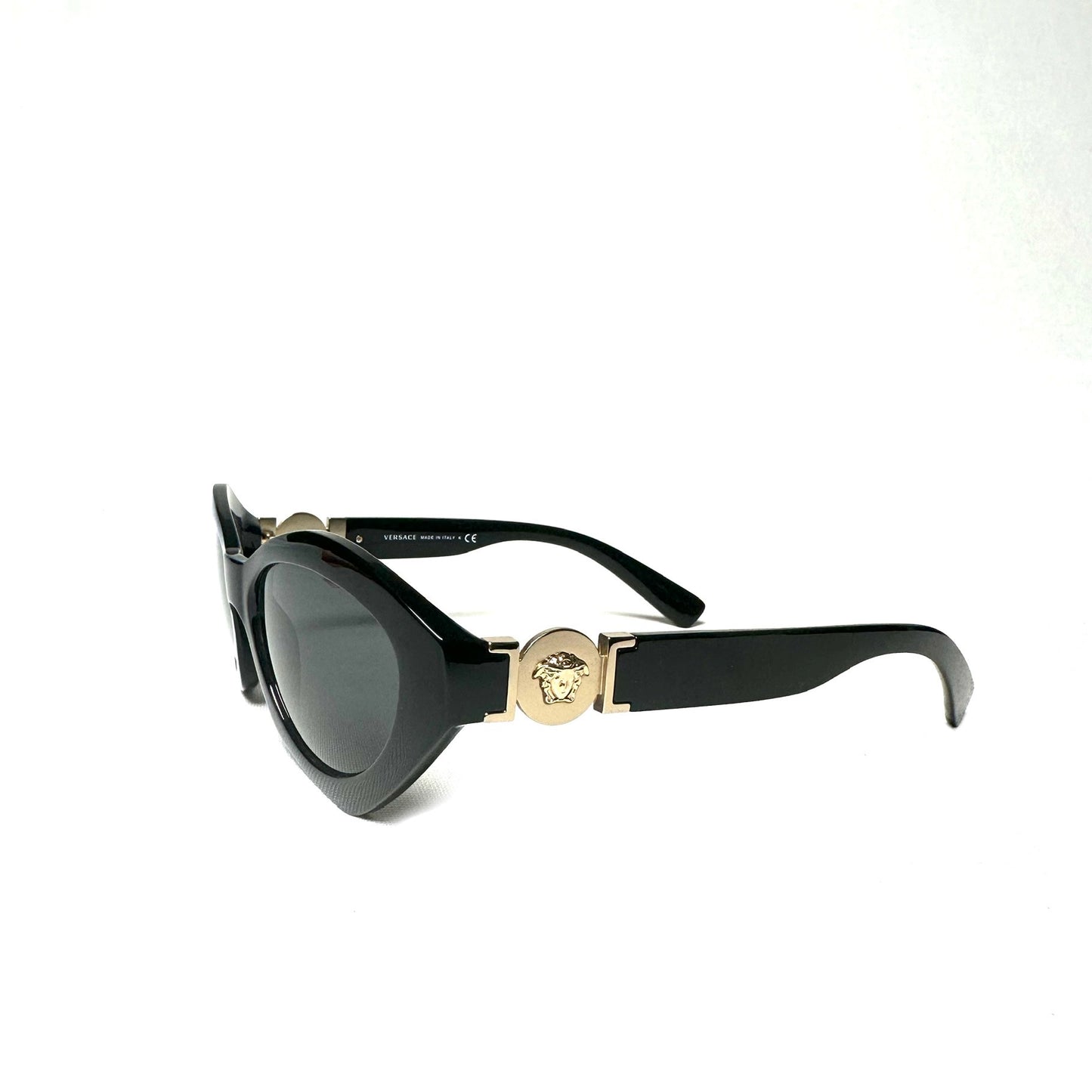 Versace Cat-Eye Medusa Insignia Sunglasses