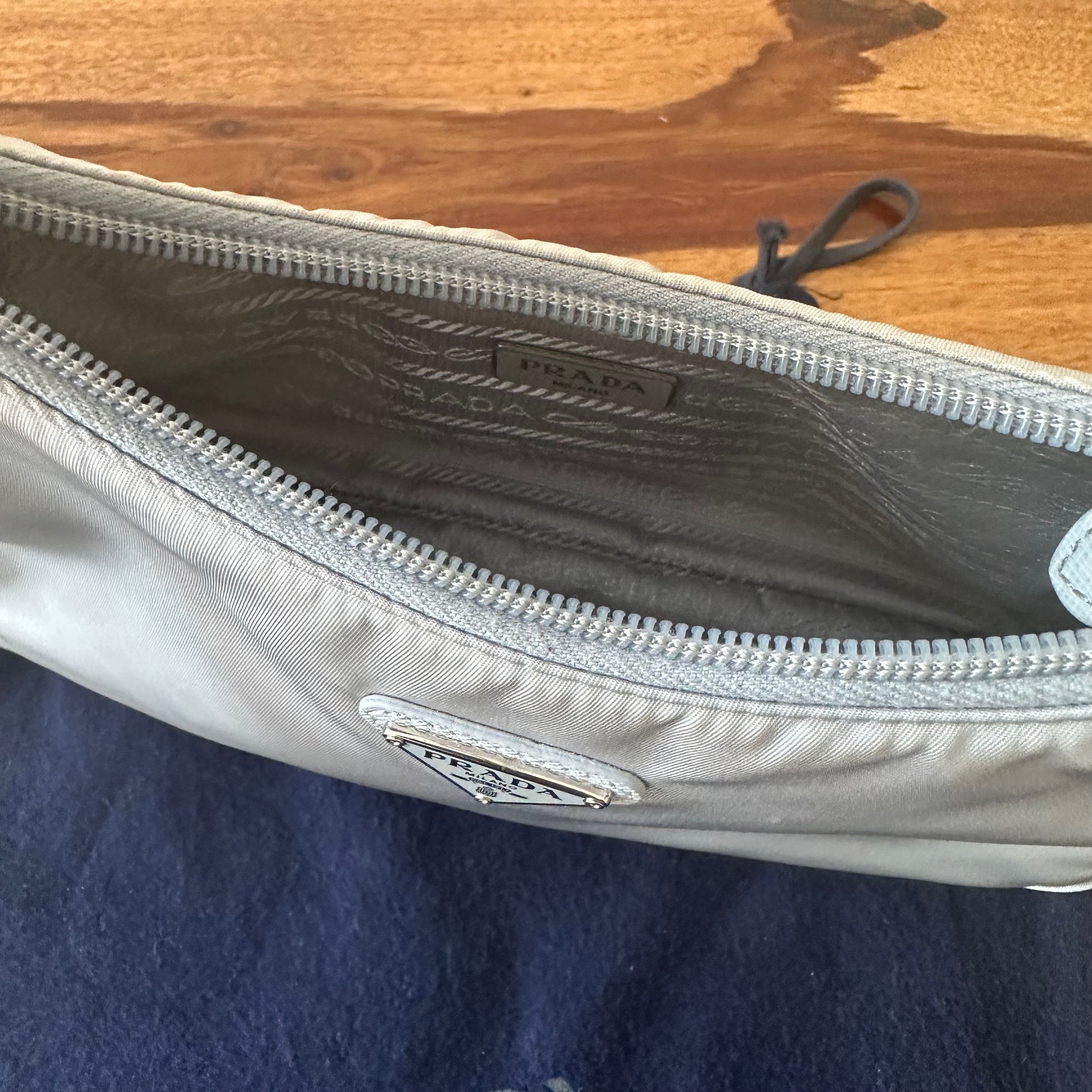 Prada, Bags, Prada Reedition Nylon 205 Bauletto Top Handle Bag