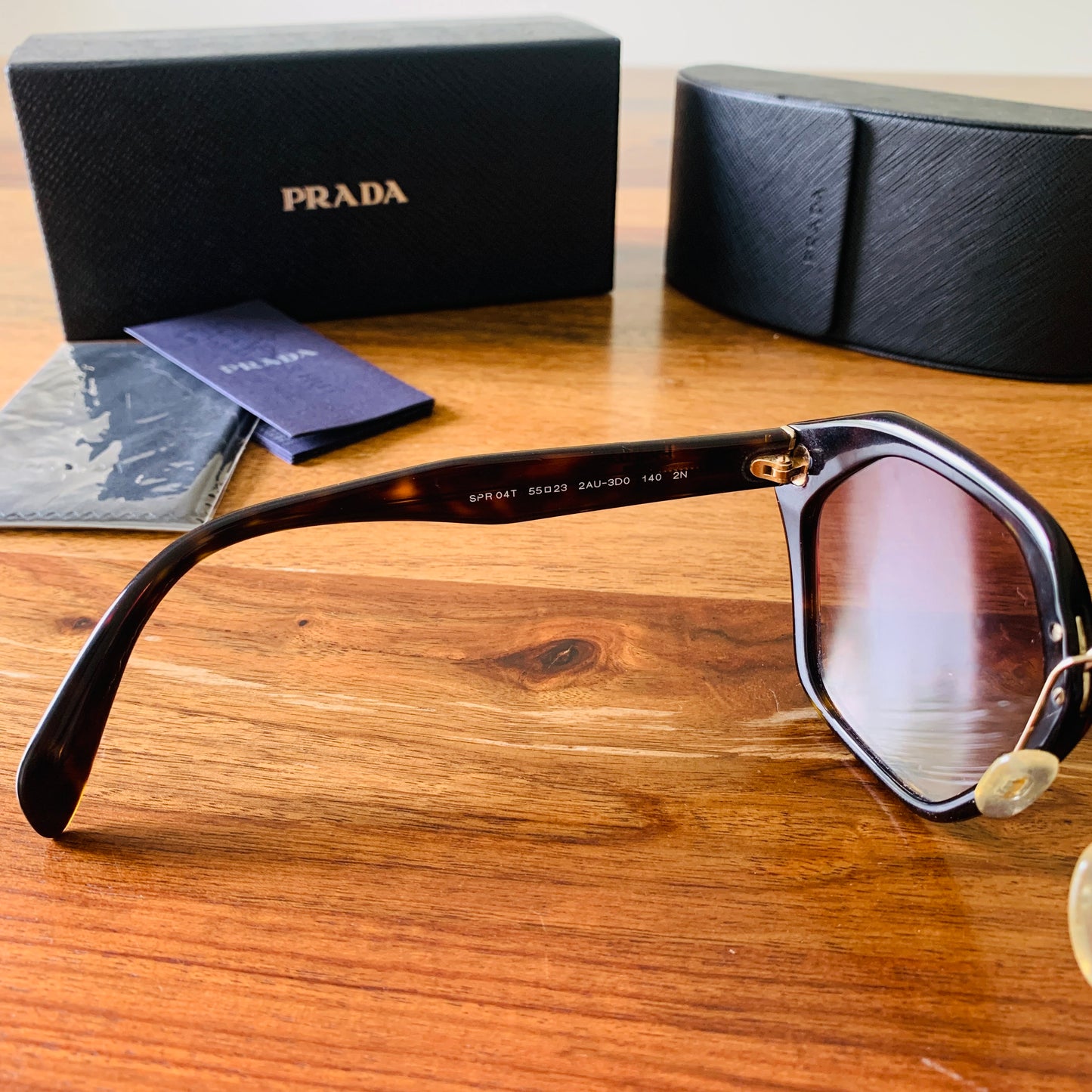 Prada Milano Dark Havana Sunglasses