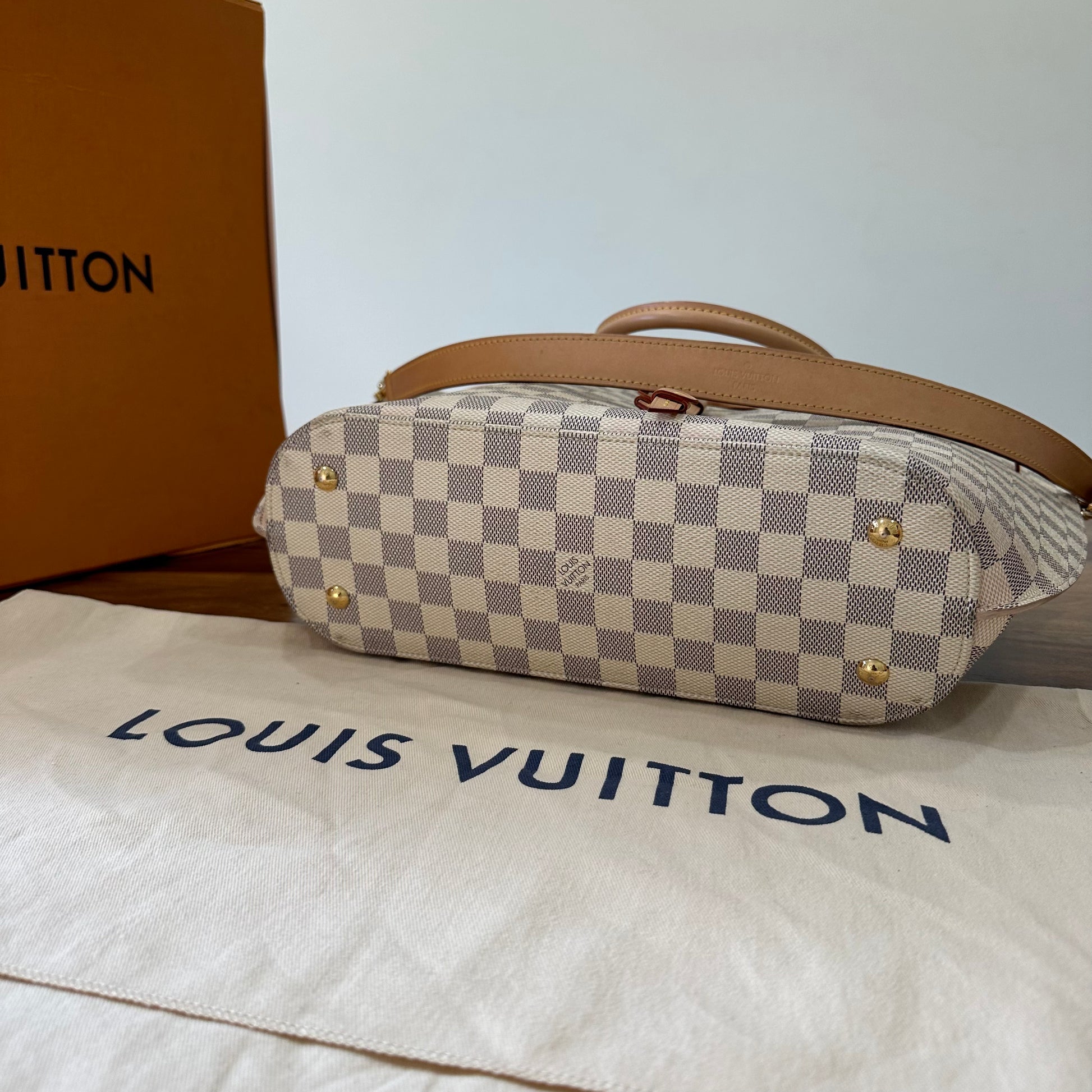 Louis Vuitton Canvas Damier Azur Girolata Bag Louis Vuitton